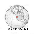 Outline Map of ZIP Code 97058