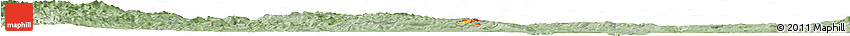 Savanna Style Horizon Map of ZIP Code 97124