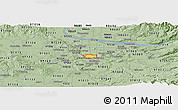 Savanna Style Panoramic Map of ZIP code 97222