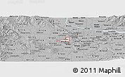 Gray Panoramic Map of ZIP code 97223