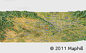 Satellite Panoramic Map of ZIP code 97223