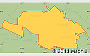 Savanna Style Simple Map of ZIP code 97229