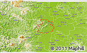 Physical 3D Map of ZIP code 97330