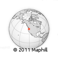 Outline Map of ZIP Code 97756