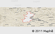 Classic Style Panoramic Map of ZIP code 97914