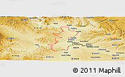 Physical Panoramic Map of ZIP code 97914