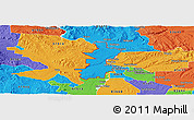 Political Panoramic Map of ZIP code 97914