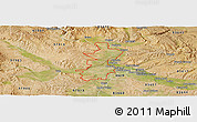 Satellite Panoramic Map of ZIP code 97914