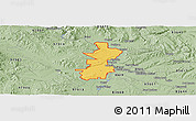 Savanna Style Panoramic Map of ZIP code 97914