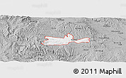 Gray Panoramic Map of ZIP code 97920