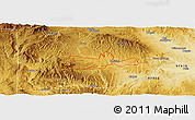 Physical Panoramic Map of ZIP code 97920