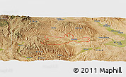 Satellite Panoramic Map of ZIP code 97920