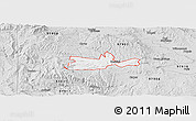 Silver Style Panoramic Map of ZIP code 97920