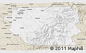 Classic Style 3D Map of Clackamas County