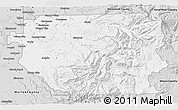 Silver Style 3D Map of Clackamas County