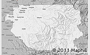 Gray Map of Clackamas County