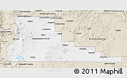 Classic Style 3D Map of Deschutes County