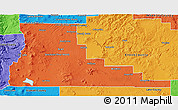 Political 3D Map of Deschutes County
