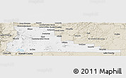 Classic Style Panoramic Map of Deschutes County