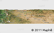 Satellite Panoramic Map of Deschutes County