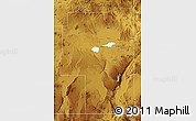 Physical Map of Harney County