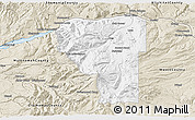 Classic Style 3D Map of Hood River County