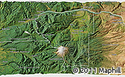 Satellite 3D Map of Hood River County
