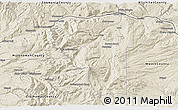 Shaded Relief 3D Map of Hood River County
