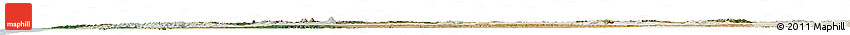 Satellite Horizon Map of Oregon, lighten