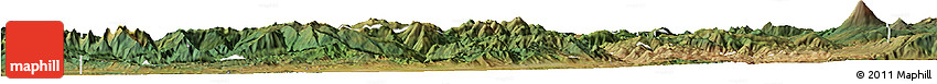Satellite Horizon Map of Jackson County