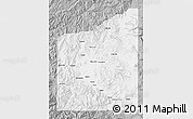 Gray Map of Jackson County