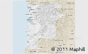 Classic Style 3D Map of Tillamook County