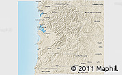 Shaded Relief 3D Map of Tillamook County