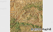 Satellite Map of Wheeler County