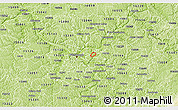 Physical 3D Map of ZIP code 15208