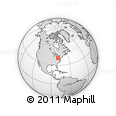 Outline Map of ZIP Code 15208