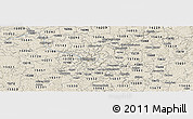 Classic Style Panoramic Map of ZIP code 15232
