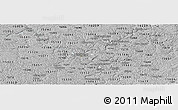 Gray Panoramic Map of ZIP code 15232