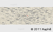 Shaded Relief Panoramic Map of ZIP code 15232