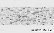 Silver Style Panoramic Map of ZIP code 15232