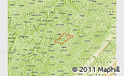Physical Map of ZIP code 15632