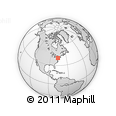 Outline Map of ZIP Code 18250