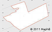 Silver Style Simple Map of ZIP code 18250