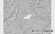Gray Map of ZIP code 18428