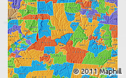 Political Map of ZIP code 18428