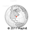 Outline Map of ZIP Code 18512