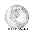 Outline Map of ZIP Code 19013
