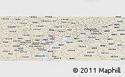 Classic Style Panoramic Map of ZIP code 19013