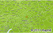 Physical 3D Map of ZIP code 19120