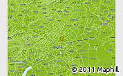 Physical Map of ZIP code 19120